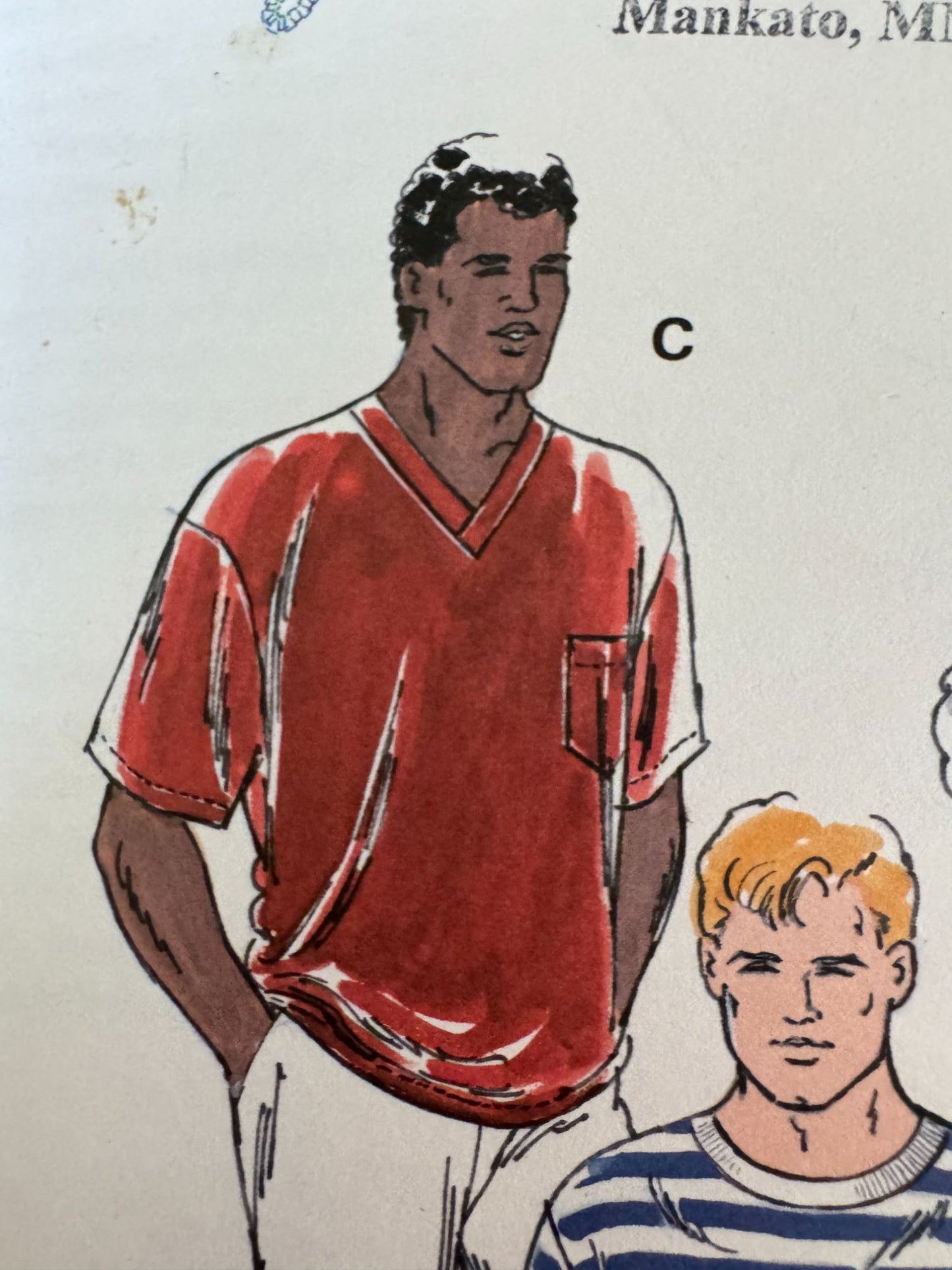 Kwik Sew Sewing Pattern 2416 Mens T-Shirt Shirt Casual Sizes S-XXL Chest 34-52