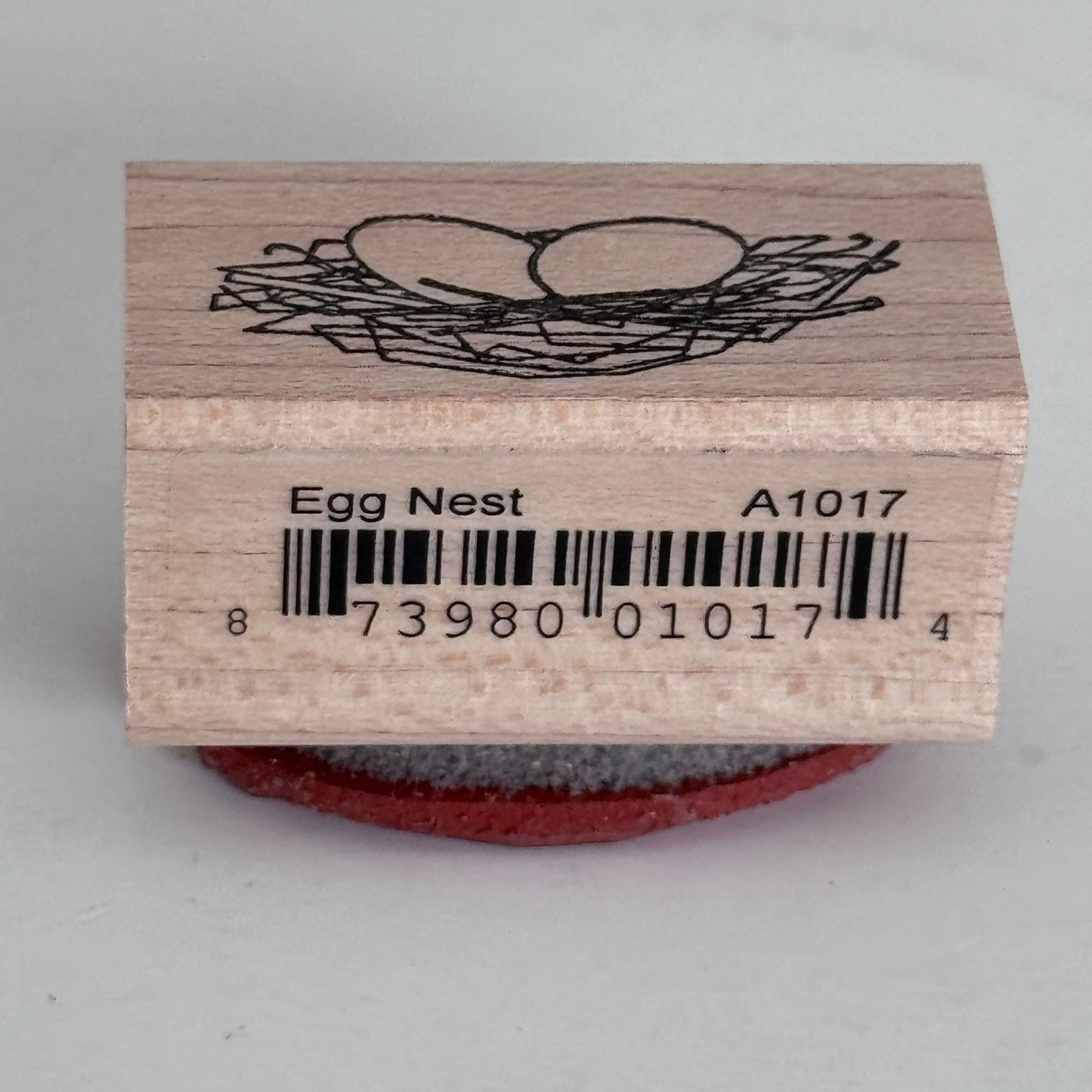 Memory Box Rubber Stamp Bird Egg Nest Eggs Spring Garden Small Easter Cardmaking Woodland
