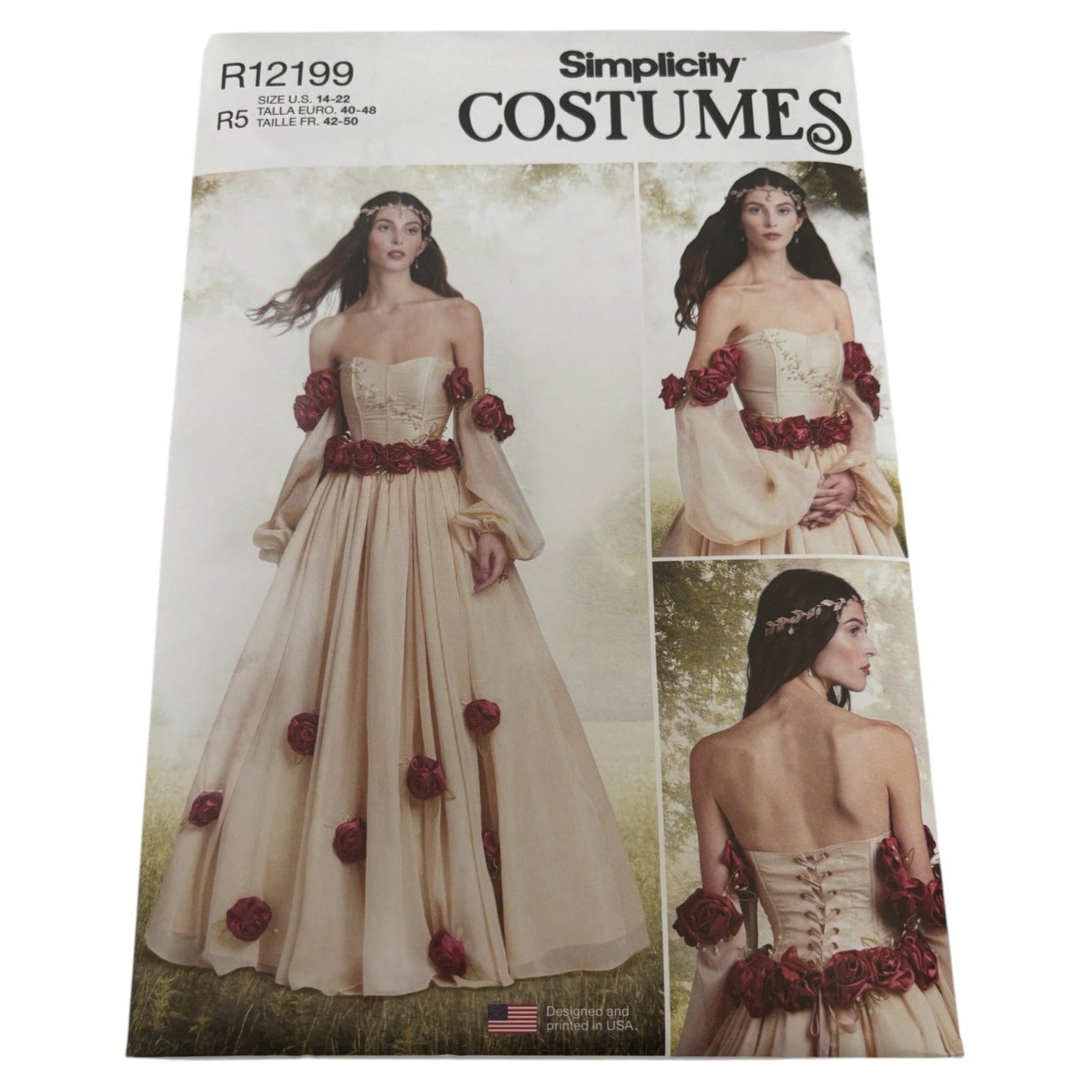 renaissance dress patterns Butterick B4571 Women's Medieval Fair Costume Sewing Pattern, Sizes 6-12 : Arts, Crafts & Sewing The clean and simple lines of medieval clothing gave way to more elaborately shaped and adorned clothing that reflected the artistic ideals of the Renaissance Renaissance Faire Hampton Court Gown