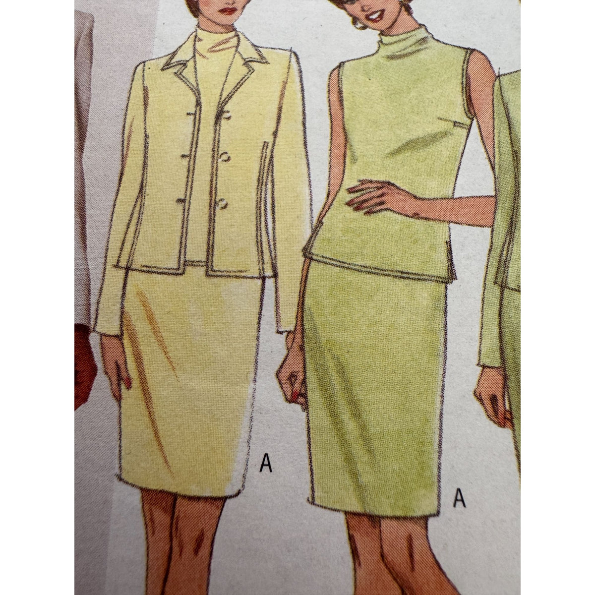 Butterick Sewing Pattern 5370 Misses Work Jacket Top Skirt Pants 12 14 16 Uncut