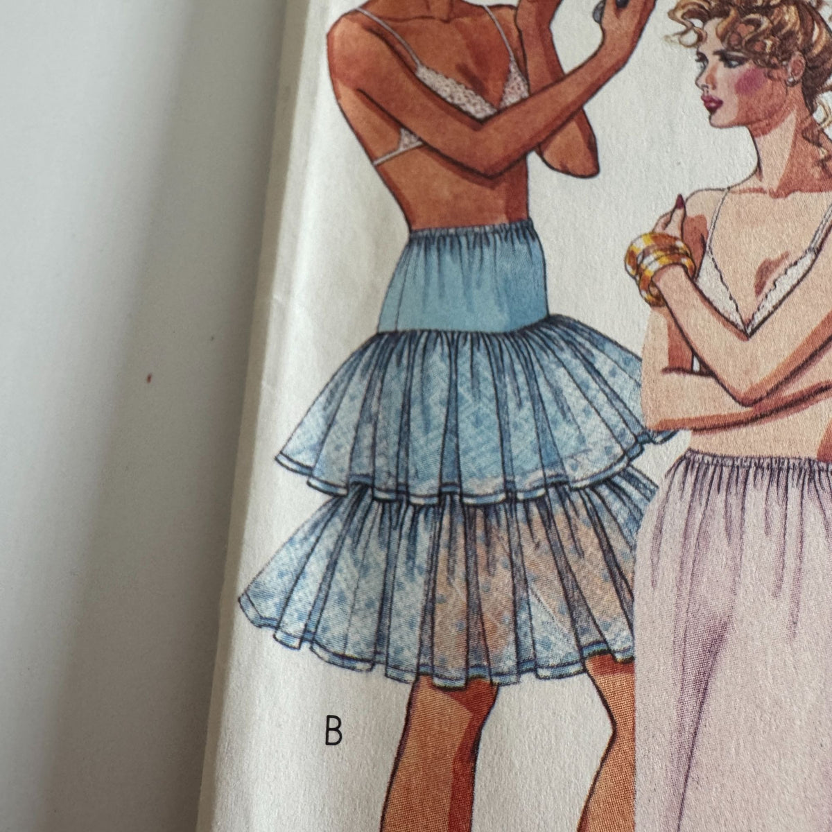 McCalls Sewing Pattern 3318 Misses Full Slip Camisole Half Slip Petticoats 10 12