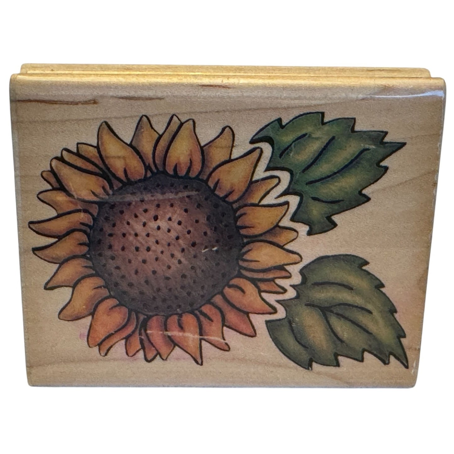 Rubber Stampede Rubber Stamp Sunflower Flower Summer Friendship Cardmaking 770-F