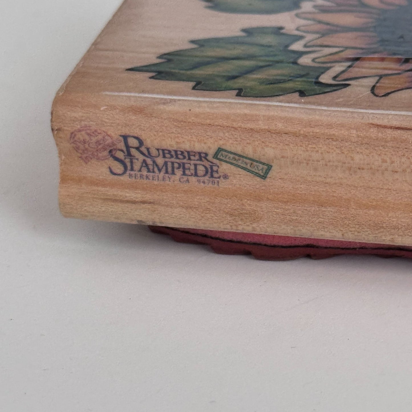 Rubber Stampede Rubber Stamp Sunflower Flower Summer Friendship Cardmaking 770-F