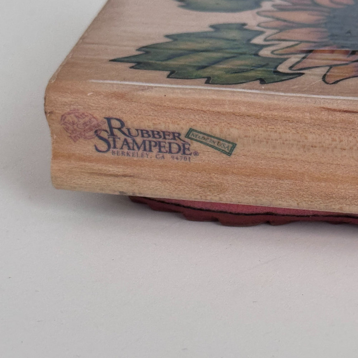 Rubber Stampede Rubber Stamp Sunflower Flower Summer Friendship Cardmaking 770-F