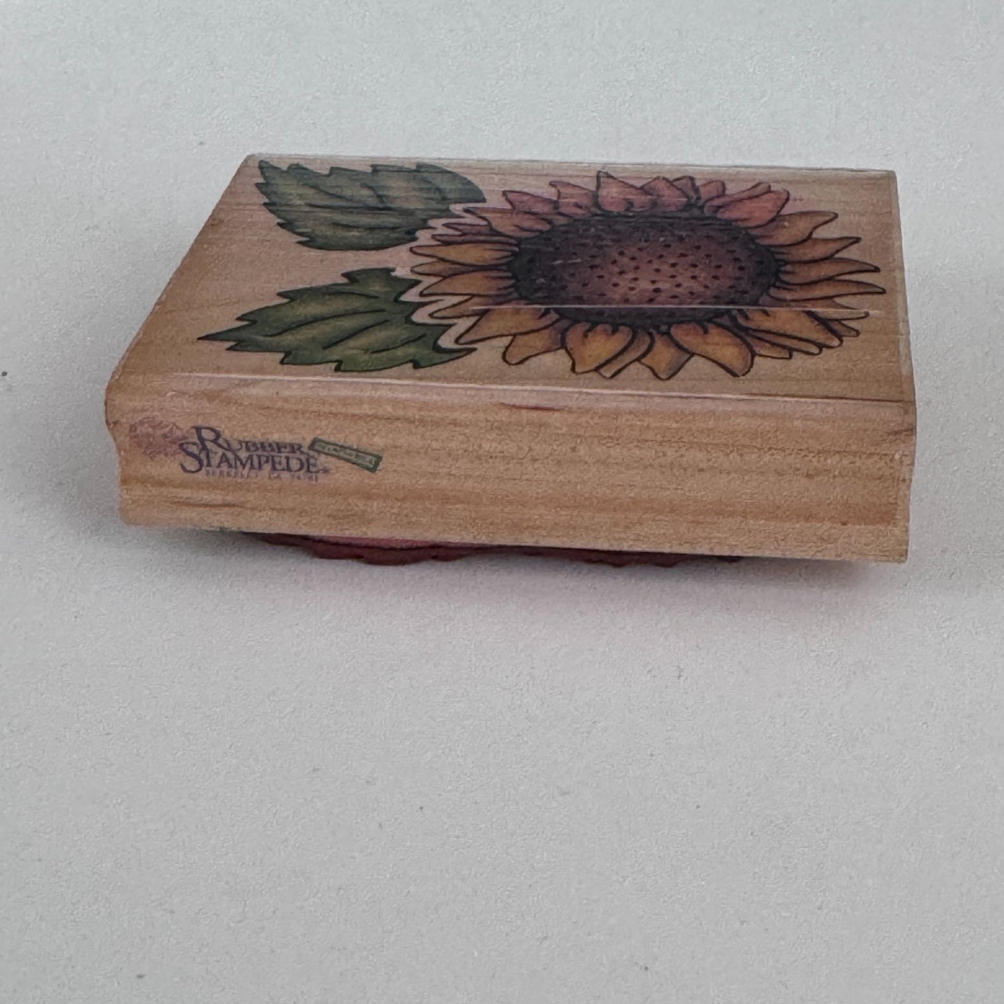 Rubber Stampede Rubber Stamp Sunflower Flower Summer Friendship Cardmaking 770-F
