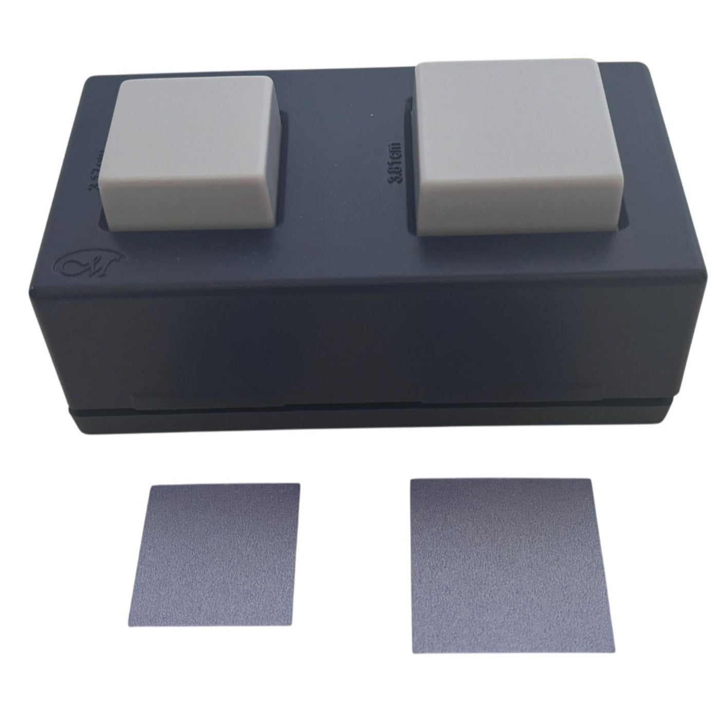 Creative Memories Square Maker Craft Paper Punch 1-1/4" and 1-1/2" Title Boxes
