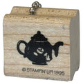 Stampin Up Rubber Stamp Mini Teapot Tea Party Invitation Card Making Crafting