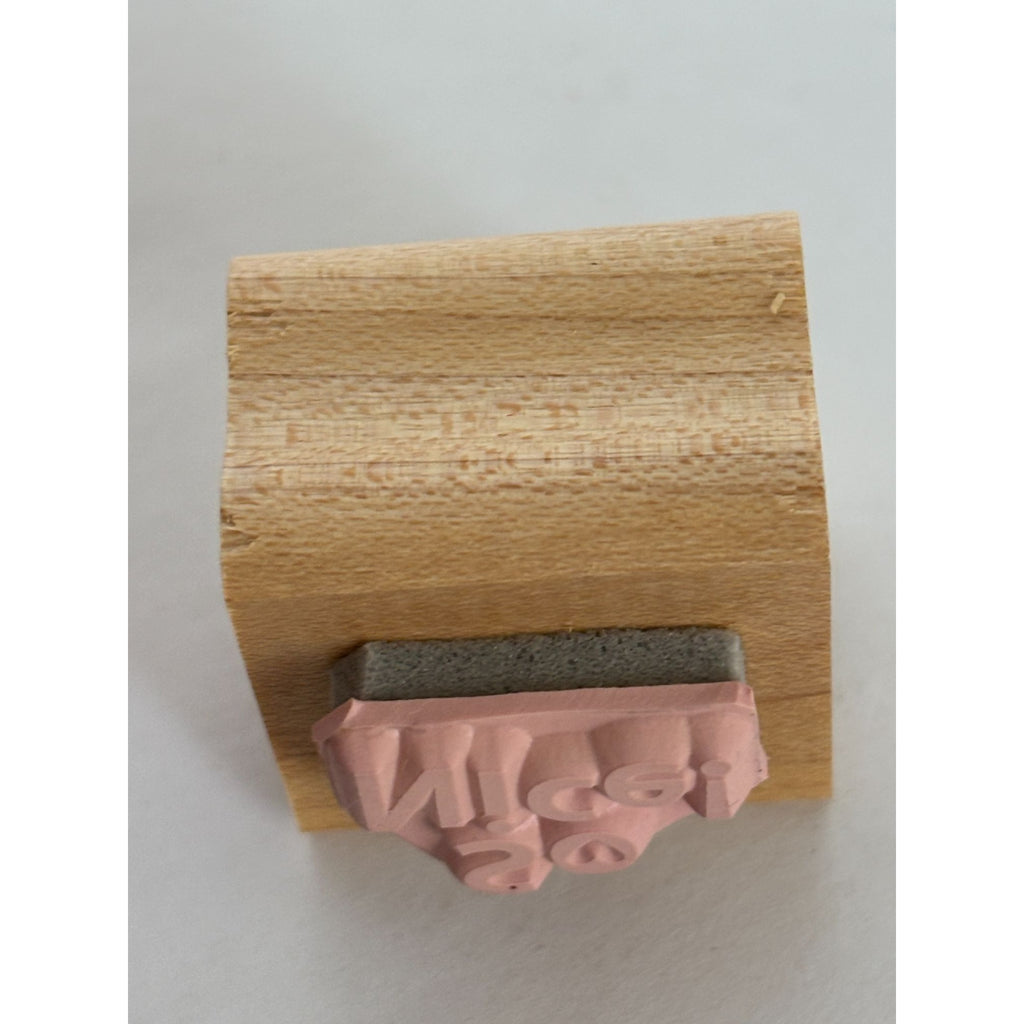 Stampin Up Rubber Stamp So Nice Words Heart Teacher Grading Papers Encouragement