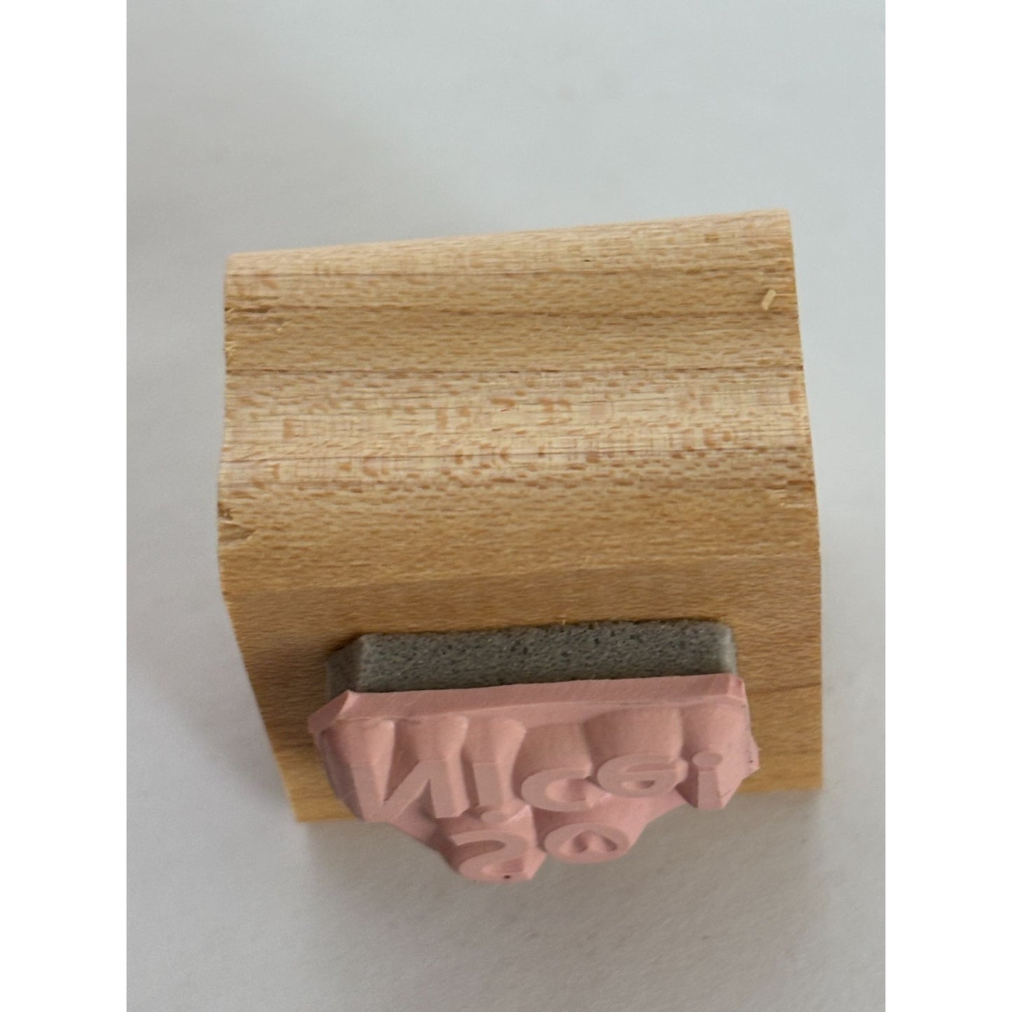 Stampin Up Rubber Stamp So Nice Words Heart Teacher Grading Papers Encouragement