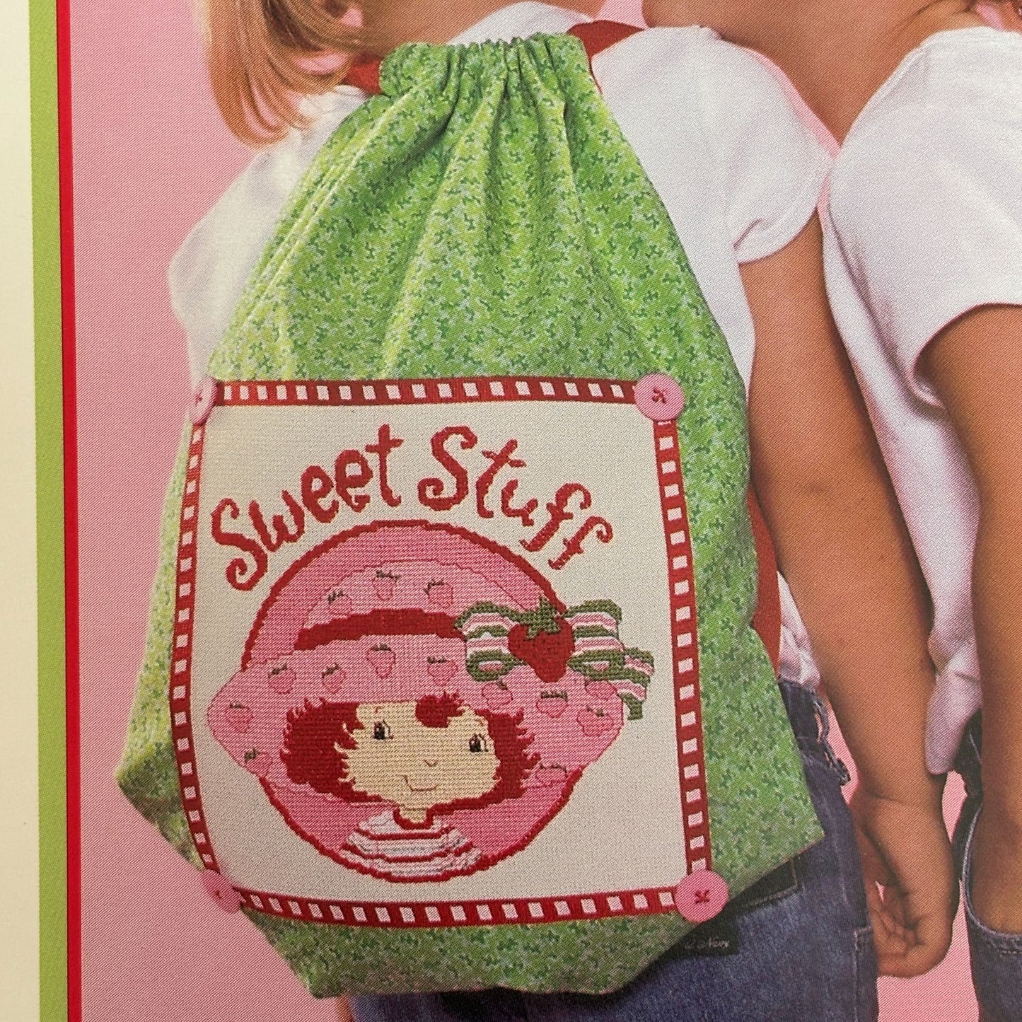 Strawberry Shortcake Cross Stitch Pattern Booklet Leisure Arts Berry Sweet Girls 2004