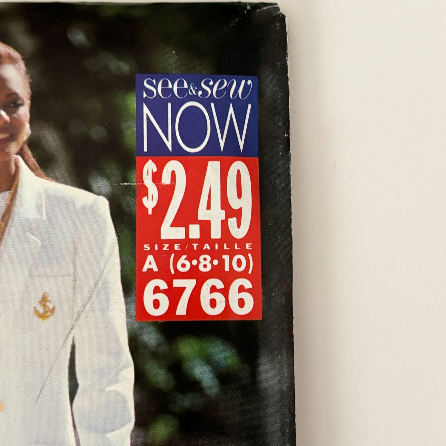 Butterick Sewing Pattern 6766 90s Power Suit Jacket Pants Top Corporate Core Minimalist 6-10 Uncut