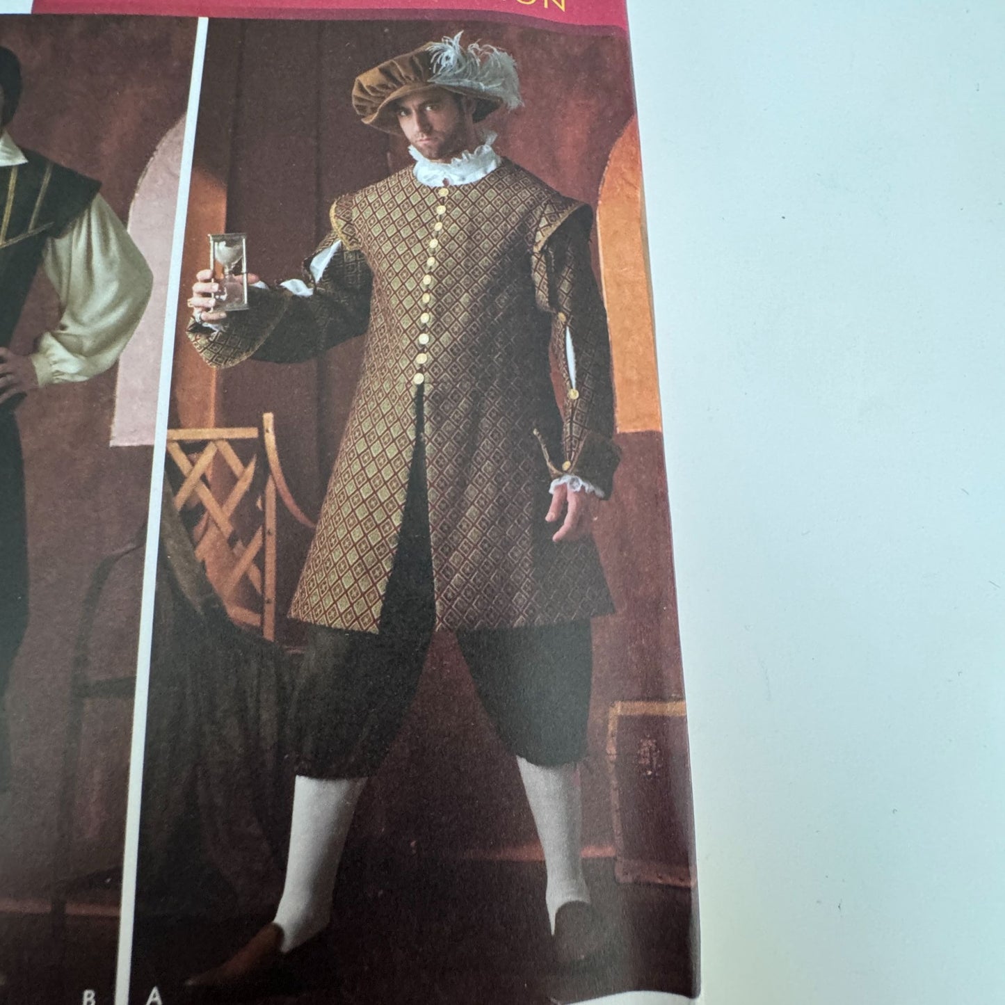 Simplicity Sewing Pattern 4059 Renaissance Mens Costume Doublet Pants XS-XL Uncut
