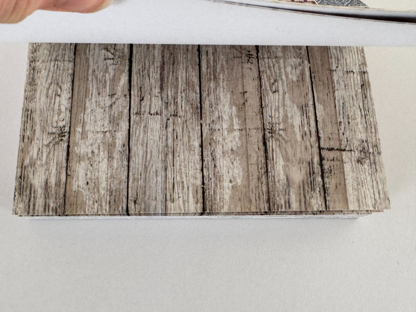 The Paper Studio Blue Barn Farm 68-Sheet Cardstock Pad 4.5x6.5 Scrapbook Partial