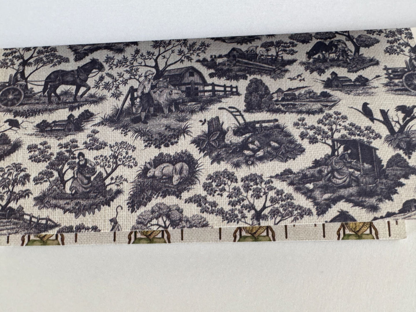 The Paper Studio Blue Barn Farm 68-Sheet Cardstock Pad 4.5x6.5 Scrapbook Partial