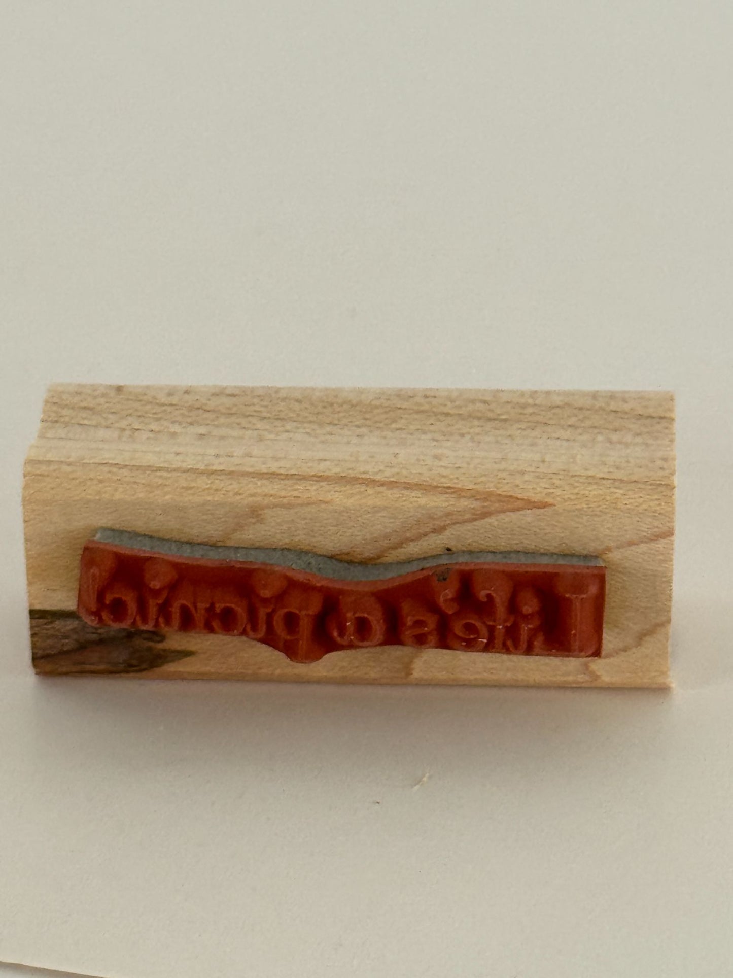Stampin Up Rubber Stamp Lifes A Picnic Card Making Words Sentiment Cheerful Note