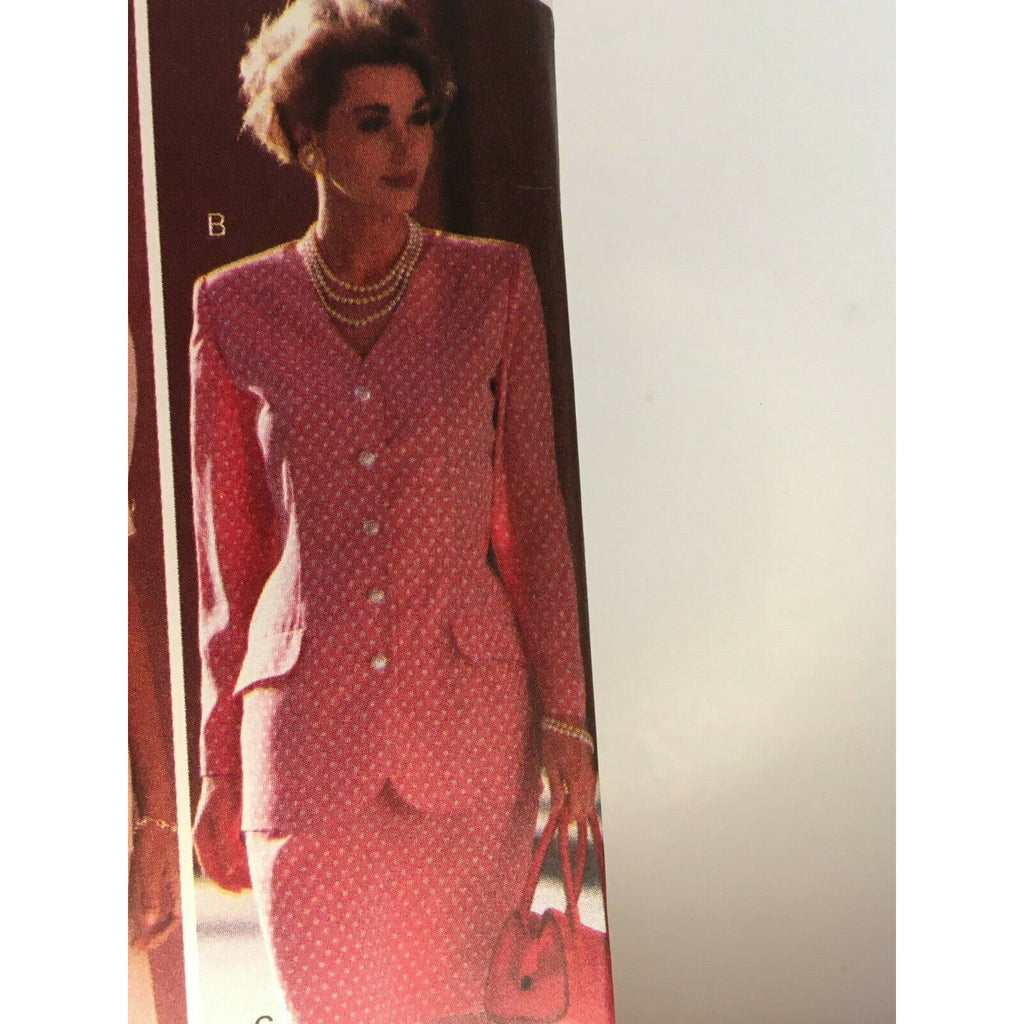 Butterick Sewing Pattern 6159 Work Suit Top Skirt Shorts Outfit Easy 6 8 10 UC