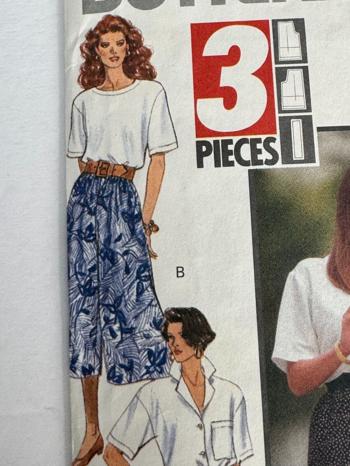 Butterick Sewing Pattern 4871 Misses Shorts Culottes Summer Clothes XS S M Uncut