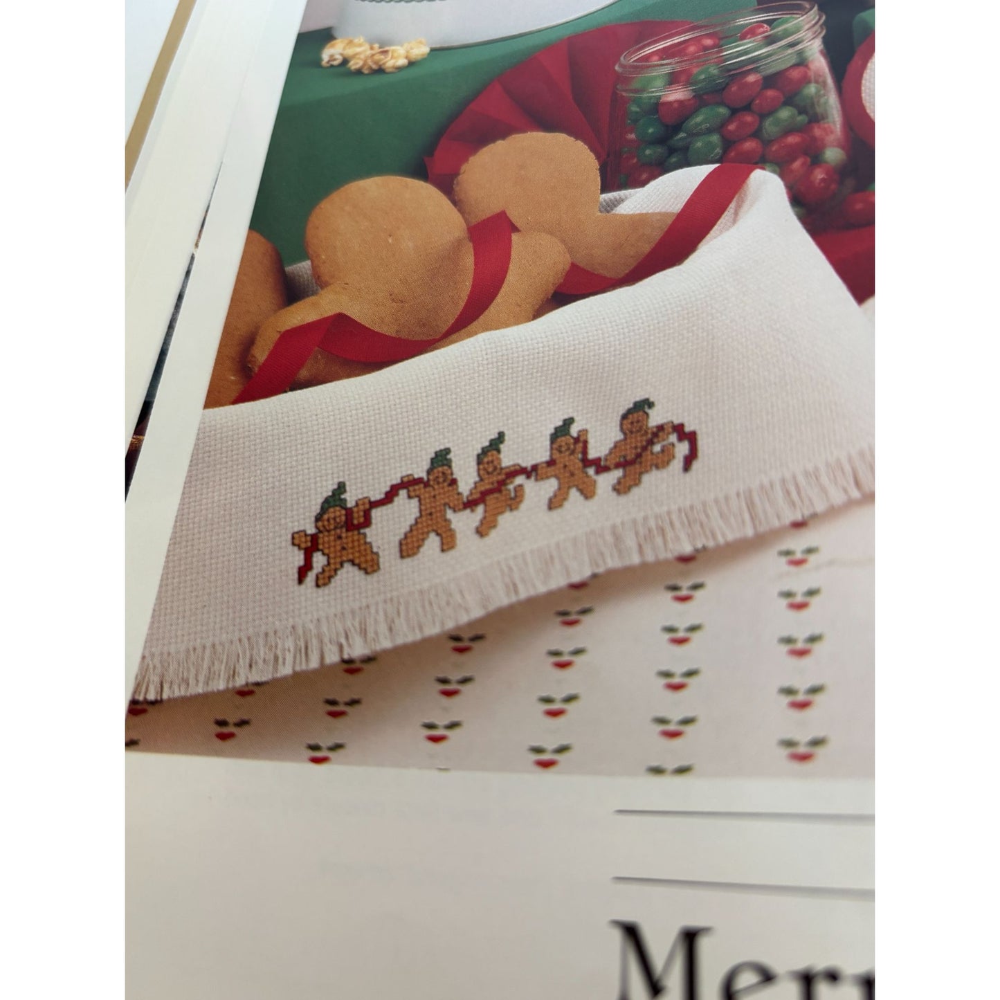 Leisure Arts Magazine December 1989 Santa Cross Stitch Knit Santa Elf Christmas