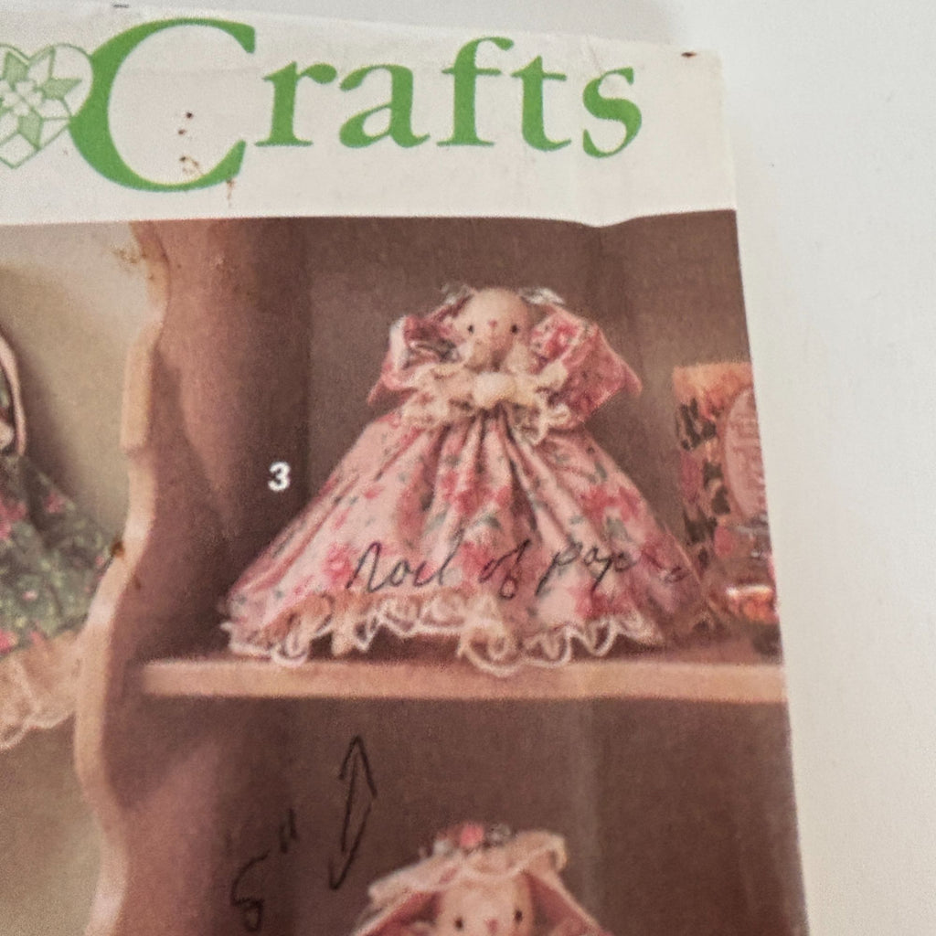 Simplicity Crafts Sewing Pattern 8320: Bathroom Bunnies