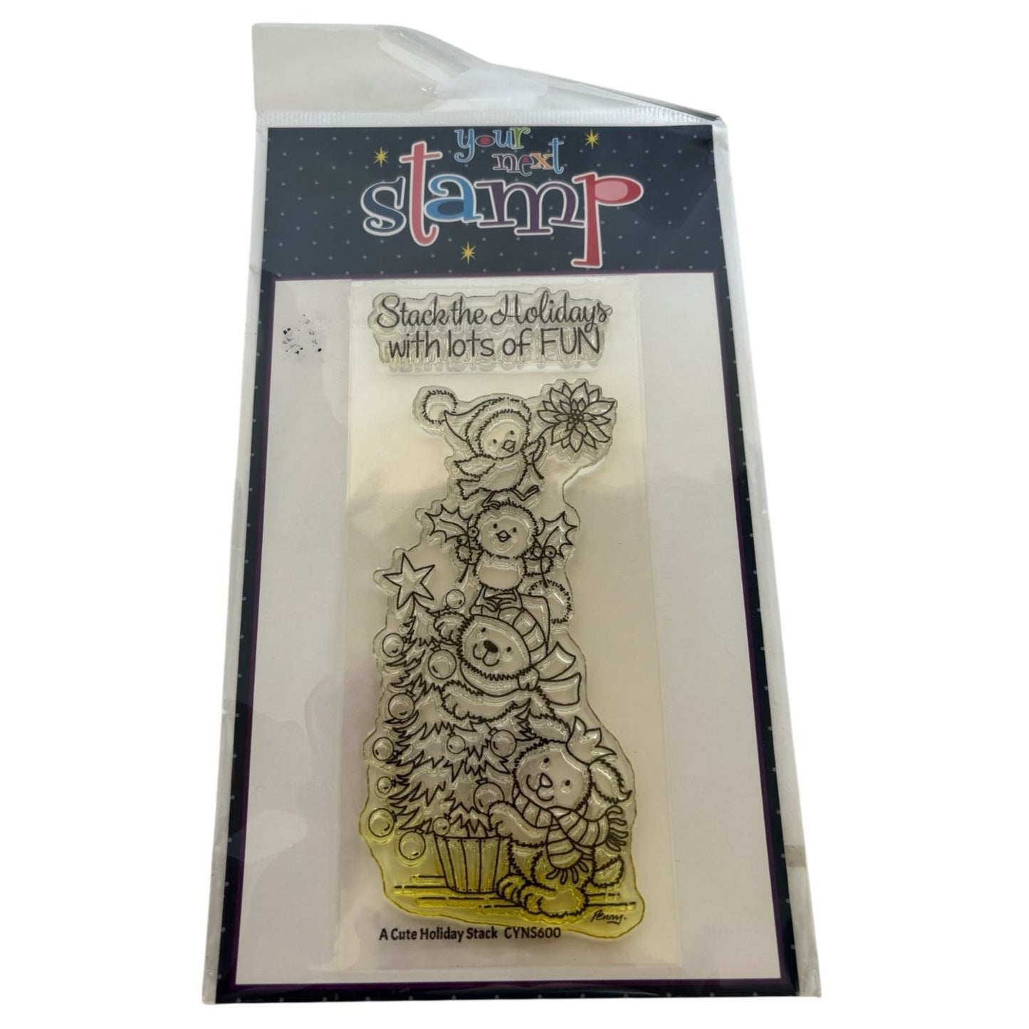 Your Next Stamp Clear Photopolymer Christmas Stamps A Cute Holiday Stack Animals
