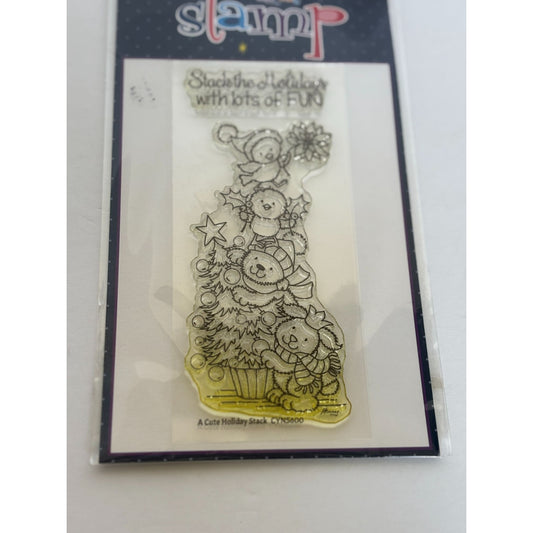 Your Next Stamp Clear Photopolymer Christmas Stamps A Cute Holiday Stack Animals