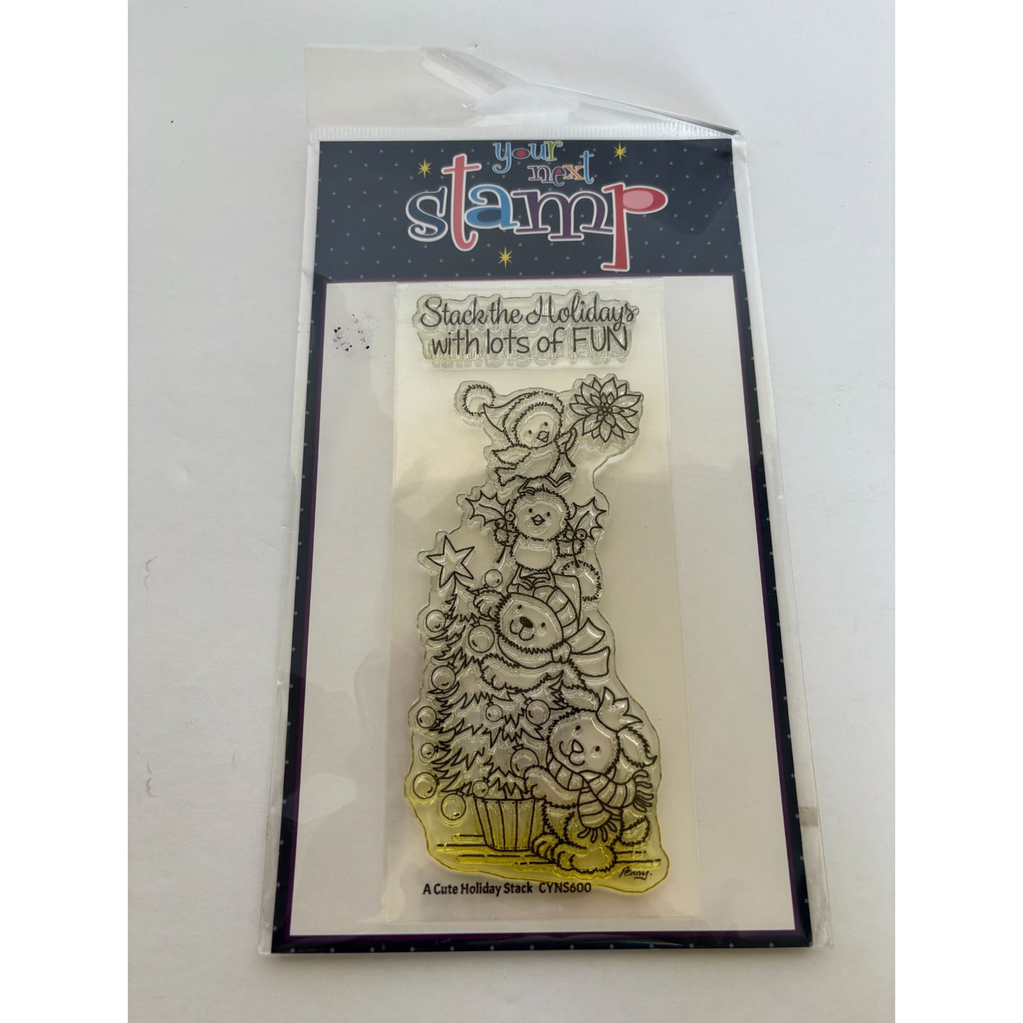 Your Next Stamp Clear Photopolymer Christmas Stamps A Cute Holiday Stack Animals