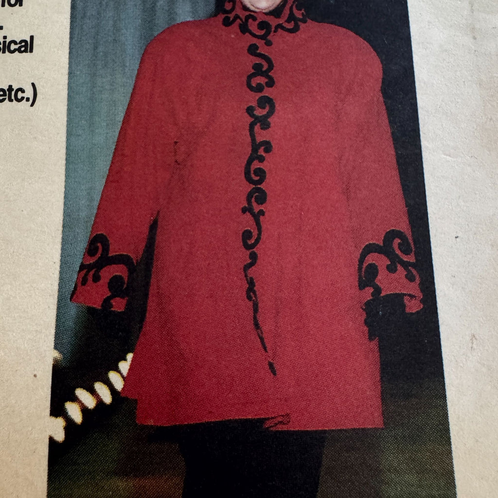 MacPhee Patterns Applique Pattern 868 Swirls Curls Musical Notes Treble Clef UC