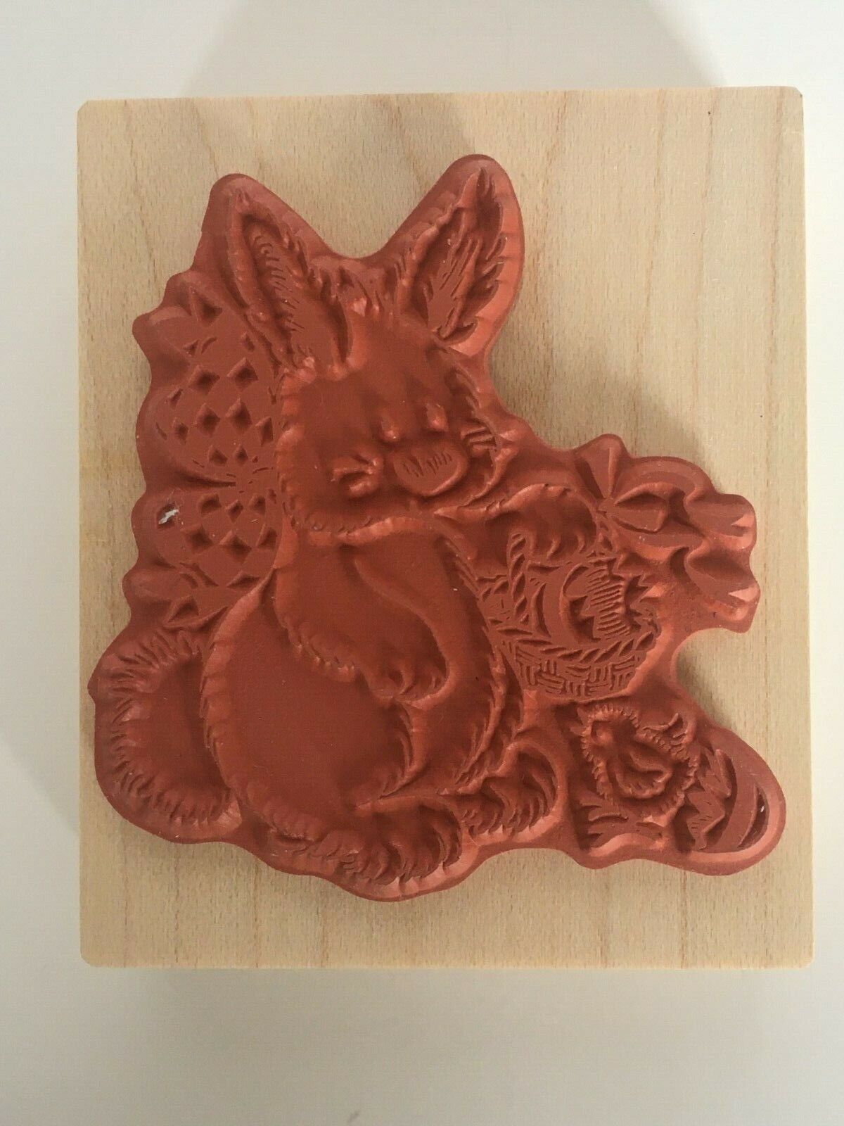 PSX Easter Bunny Hatched Chick Basket Humor Funny Spring Rubber Stamp G-2672