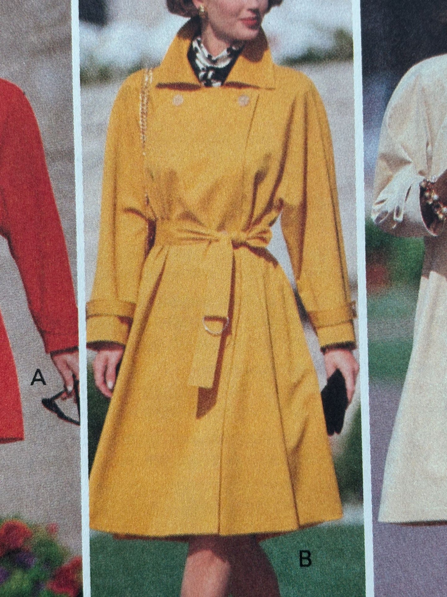 Butterick Sewing Pattern 6355: Misses' Coat and Skirt