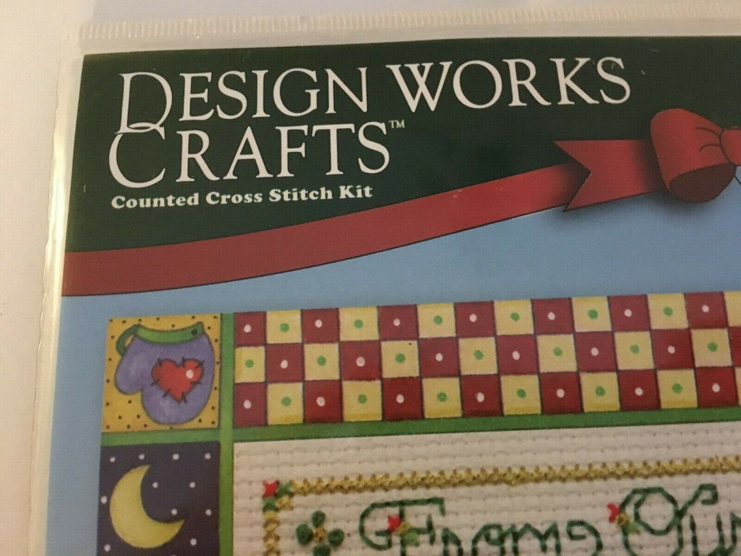 Design Works Crafts Cross Stitch Kit Christmas Gift From Our House Neighbor 502 Holiday