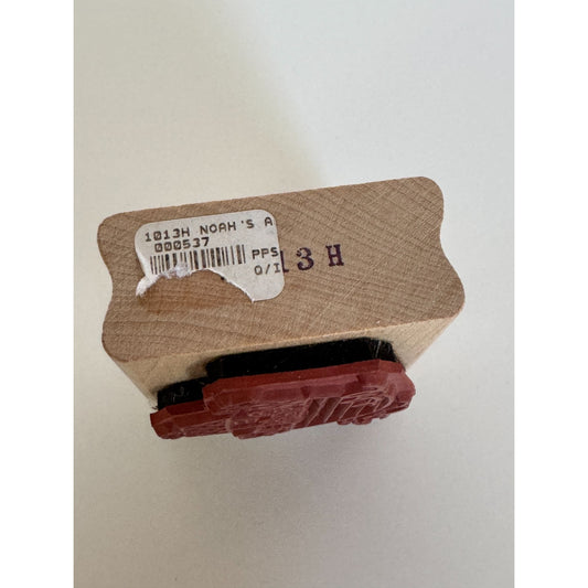 Paper Salon Rubber Stamp Noahs Ark Animals Elephants Lions Giraffes Bible Story