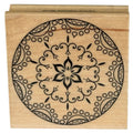 Hero Arts Rubber Stamp Star Ornament Medallion Circle Card Making Craft