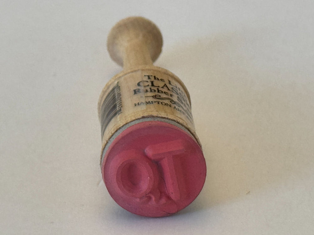 Hampton Art Little Classic Rubber Stamp To Birthday Balloon Gift Tag Card Making
