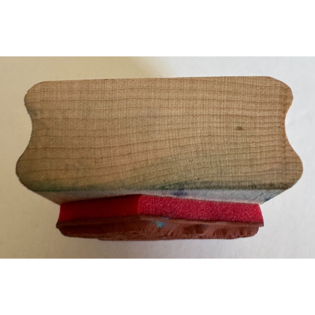 Rubber Stampede Rubber Stamp Bearys Big Heart Bear Patchwork Country Pillow Love