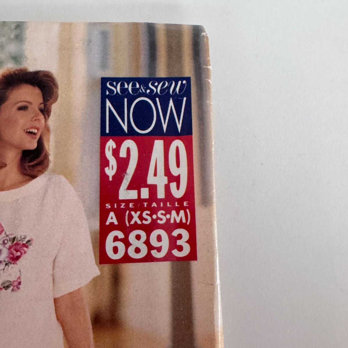 Butterick Sewing Pattern 6893 Top Pants 6-14 Easy 90s Casual Lounge Outfit Uncut Vintage