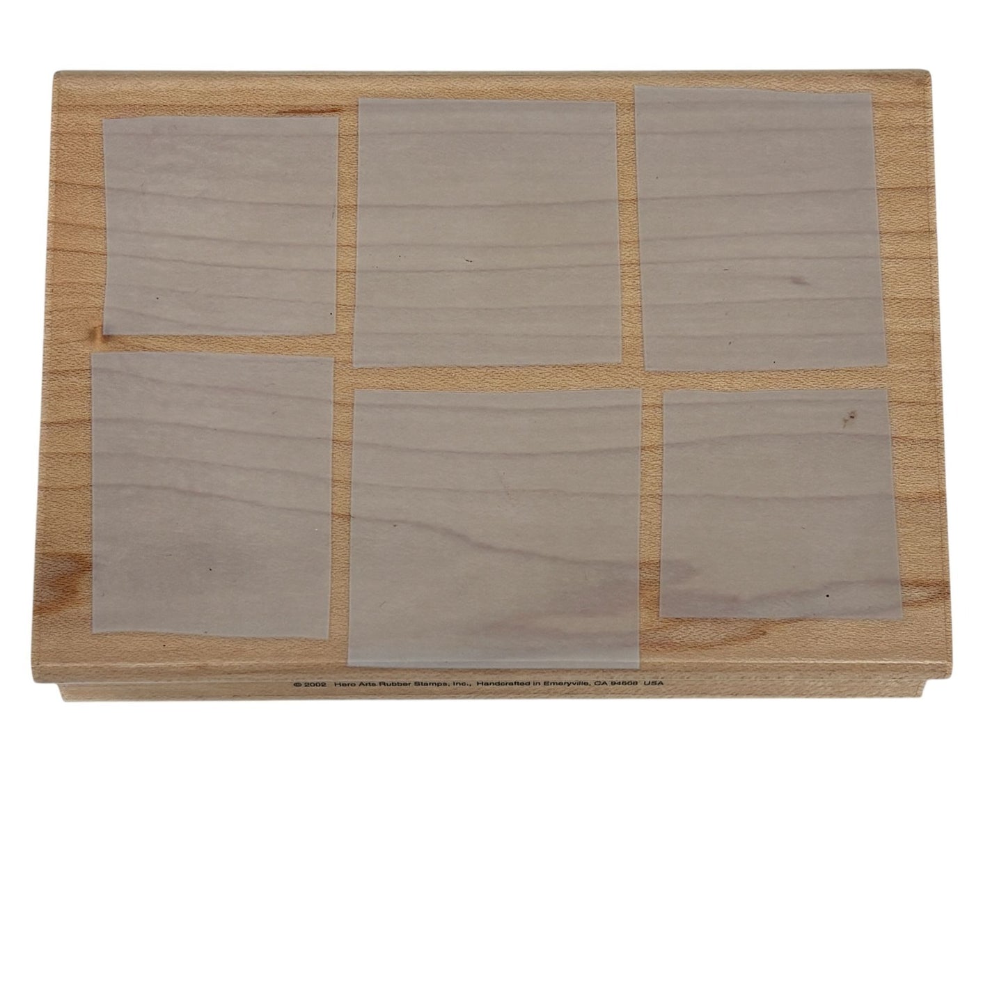 Hero Arts Rubber Stamp Six Irregular Background Blocks Texture Background H2552 Cardmaking Abstract Shapes