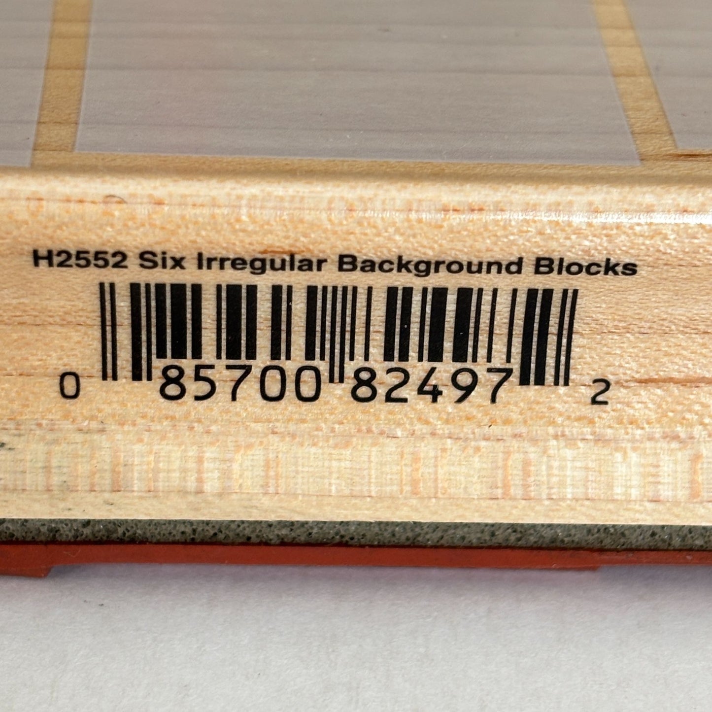 Hero Arts Rubber Stamp Six Irregular Background Blocks Texture Background H2552 Cardmaking Abstract Shapes