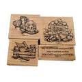 Stampin Up Rubber Stamps Set For Father Tool Box Puppy Dog Boot Dad Fathers Day
