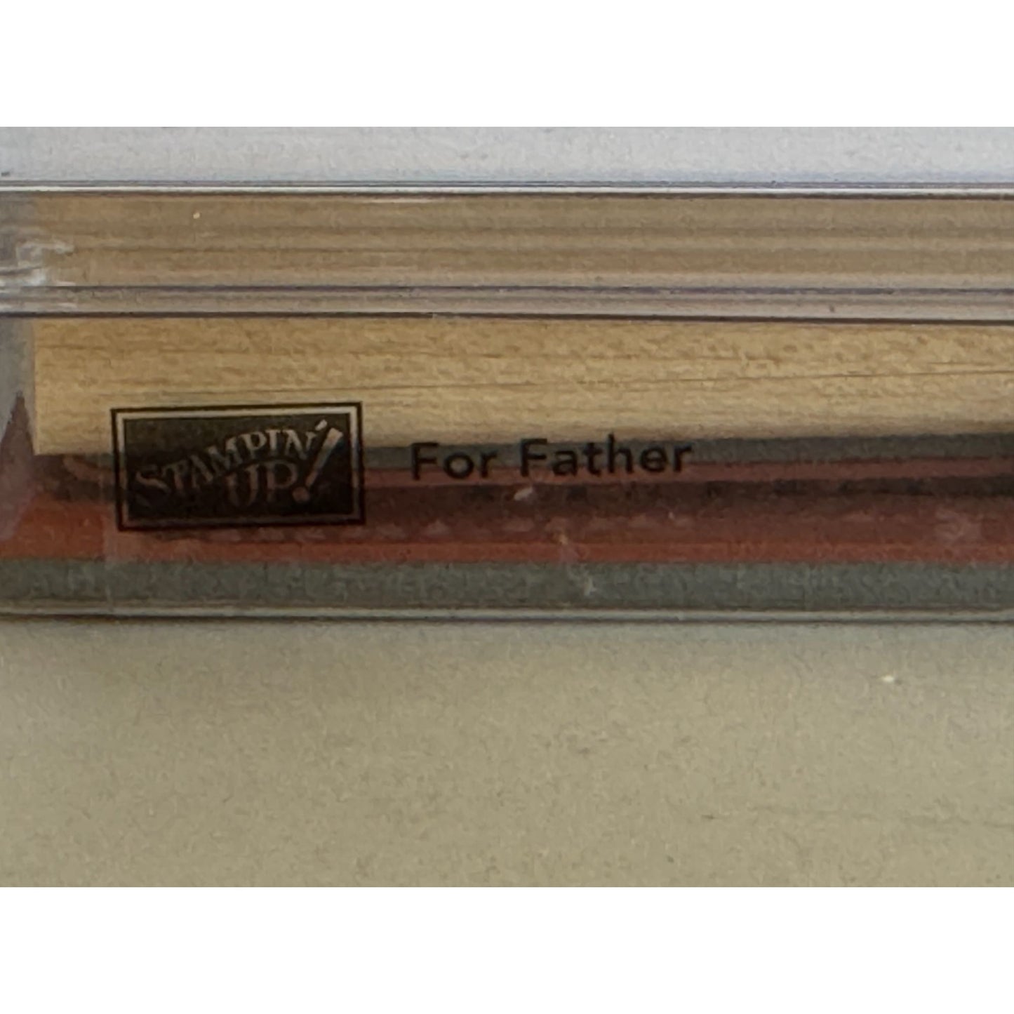 Stampin Up Rubber Stamps Set For Father Tool Box Puppy Dog Boot Dad Fathers Day