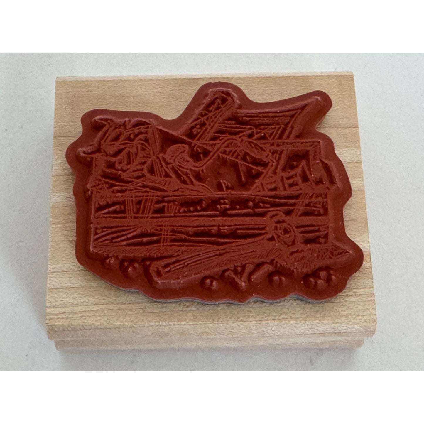 Stampin Up Rubber Stamps Set For Father Tool Box Puppy Dog Boot Dad Fathers Day