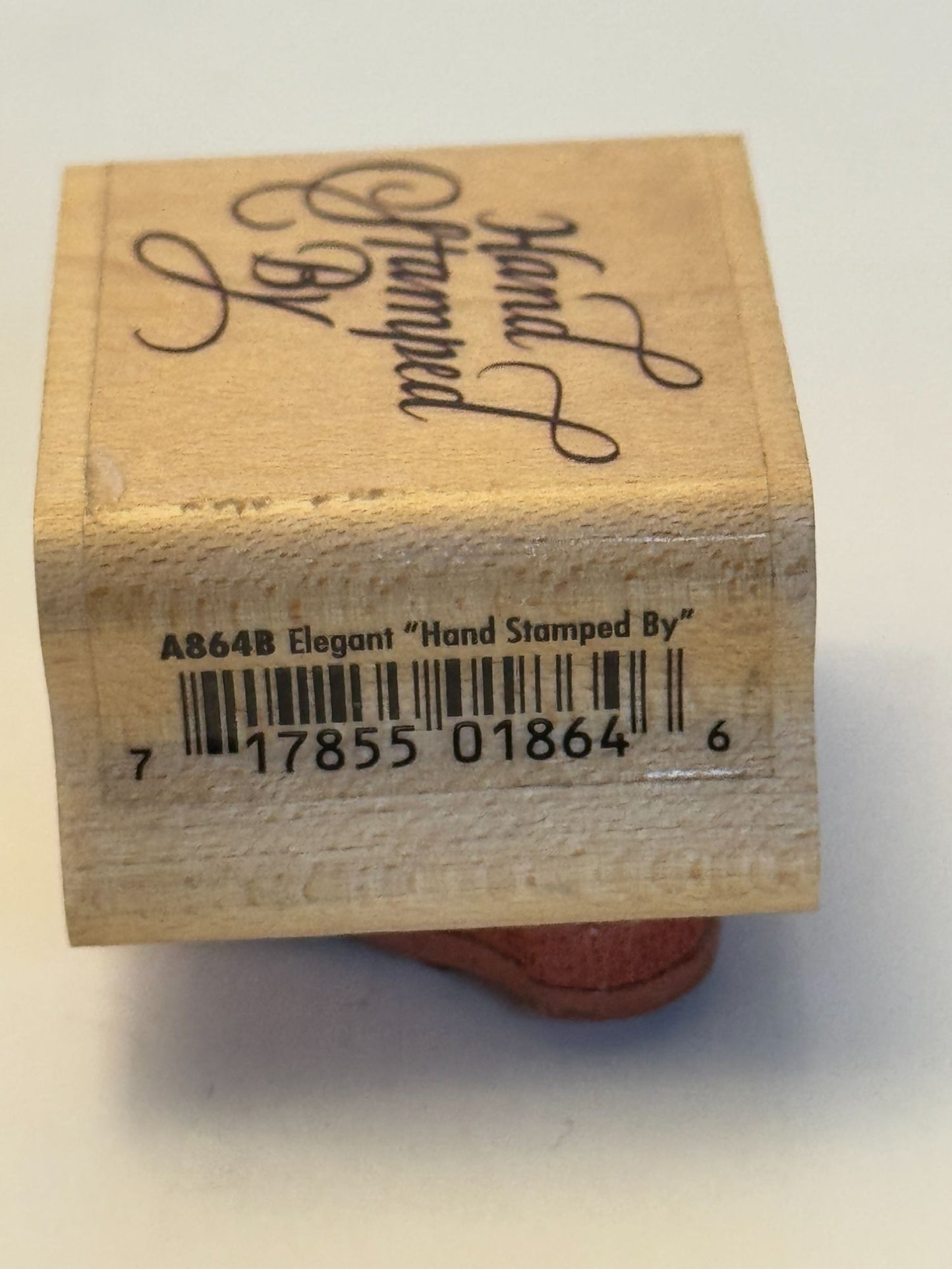 Rubber Stampede Rubber Stamp Hand Stamped Card Making Stamping Hobby Cursive