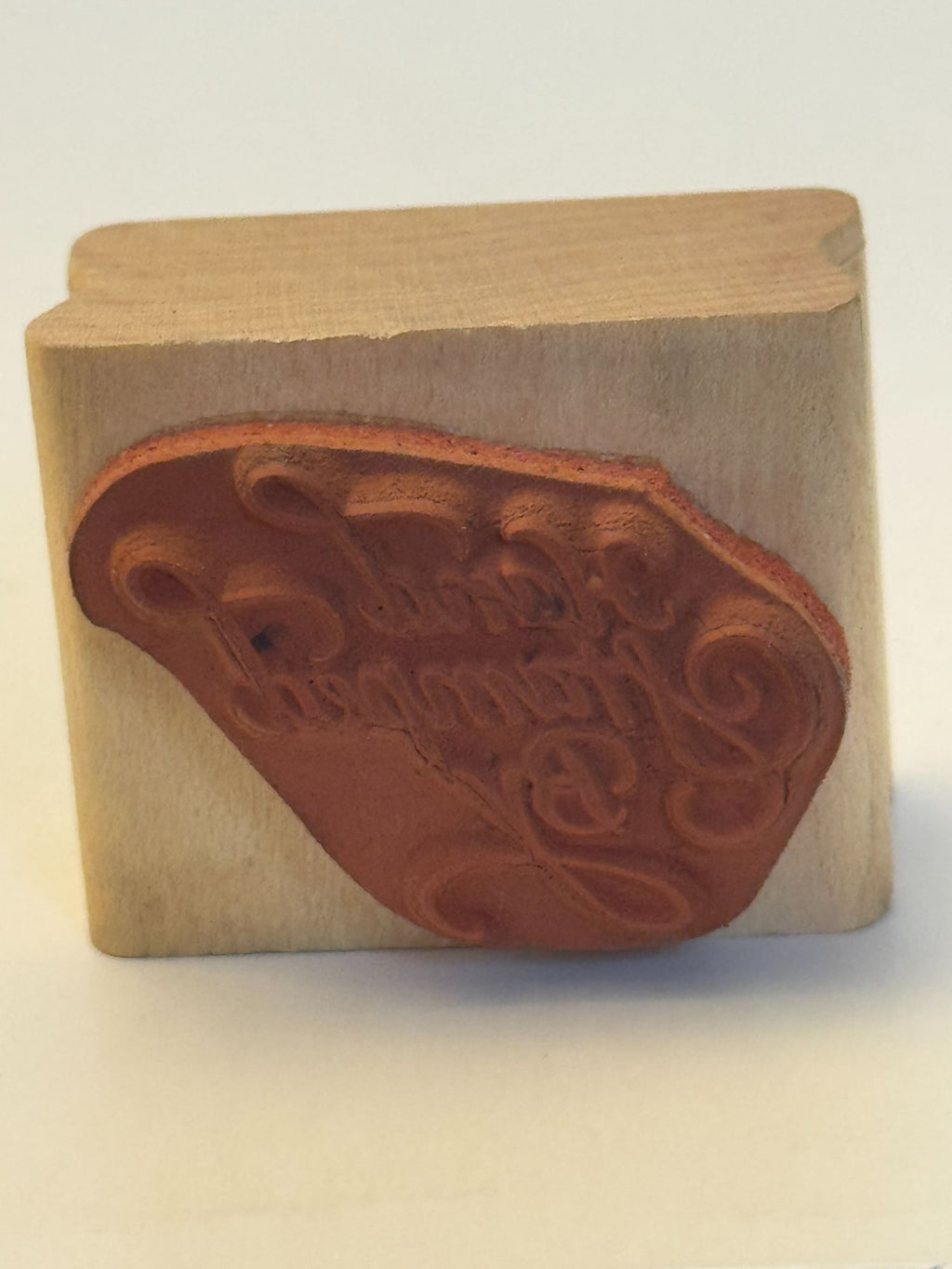 Rubber Stampede Rubber Stamp Hand Stamped Card Making Stamping Hobby Cursive
