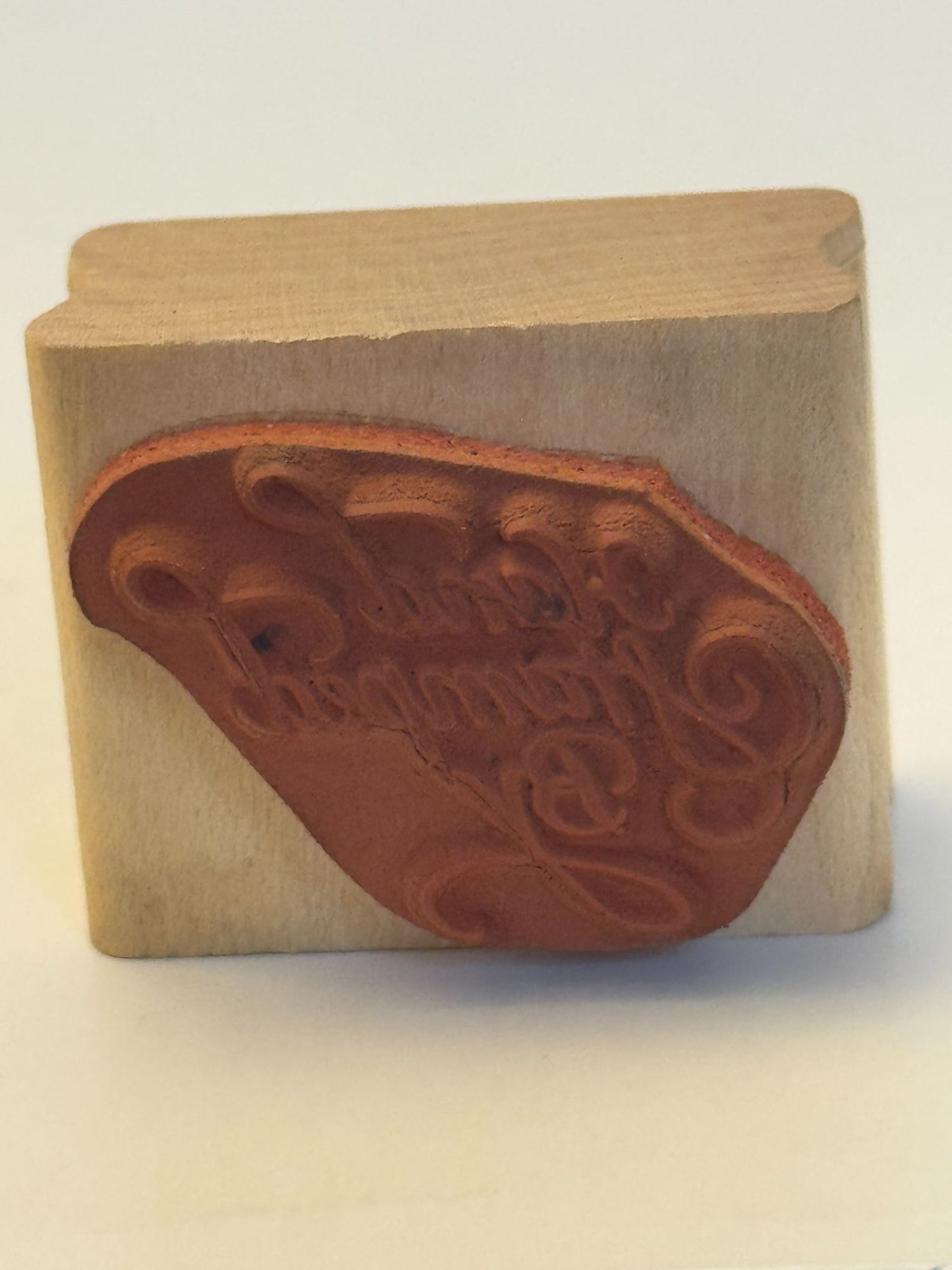 Rubber Stampede Rubber Stamp Hand Stamped Card Making Stamping Hobby Cursive