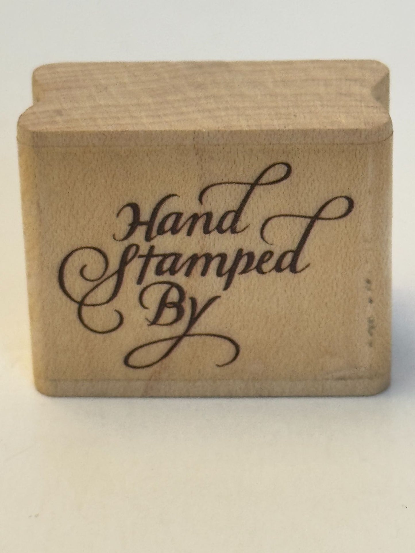 Rubber Stampede Rubber Stamp Hand Stamped Card Making Stamping Hobby Cursive