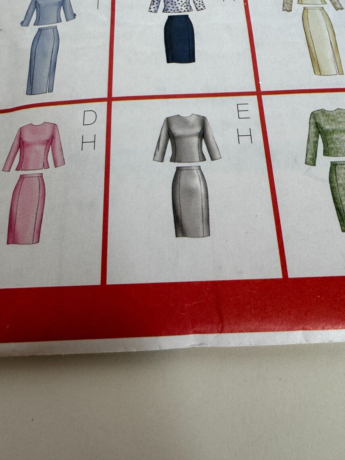 Butterick Sewing Pattern 6870 Nine Sew Easy Shirt Top and Skirt Easy 14 16 18 UC