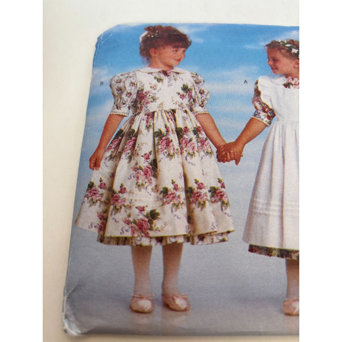 Butterick Sewing Pattern 4750 Toddler Dress Pinafore Spring Church Party 2T 3T