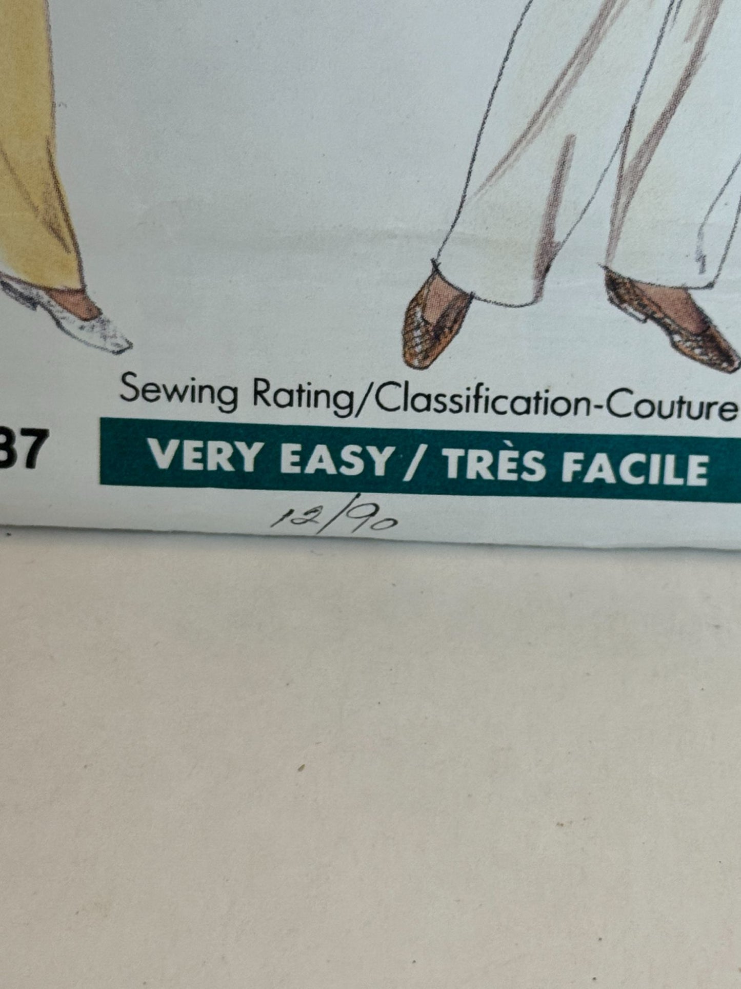 Vogue Sewing Pattern 2437 5 Easy Pieces Jacket Top Skirt Pants Outfit UC 8 10 12