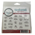 Taylored Expressions Rubber Stamp Set Many Minis Holidays Phrases Greetings Card Making