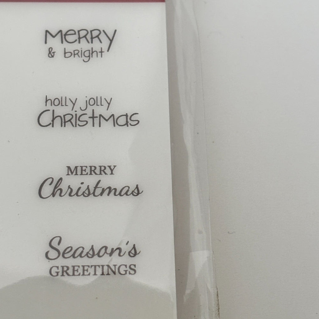Taylored Expressions Rubber Stamp Set Many Minis Holidays Phrases Greetings Card Making
