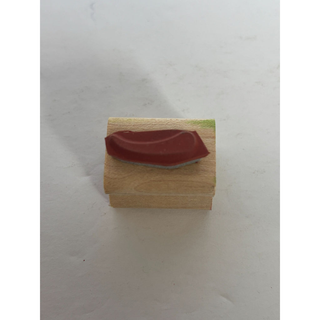 Stampin Up Rubber Stamp Flower Part Maker Leaf Petal Curved Line Horn Shape